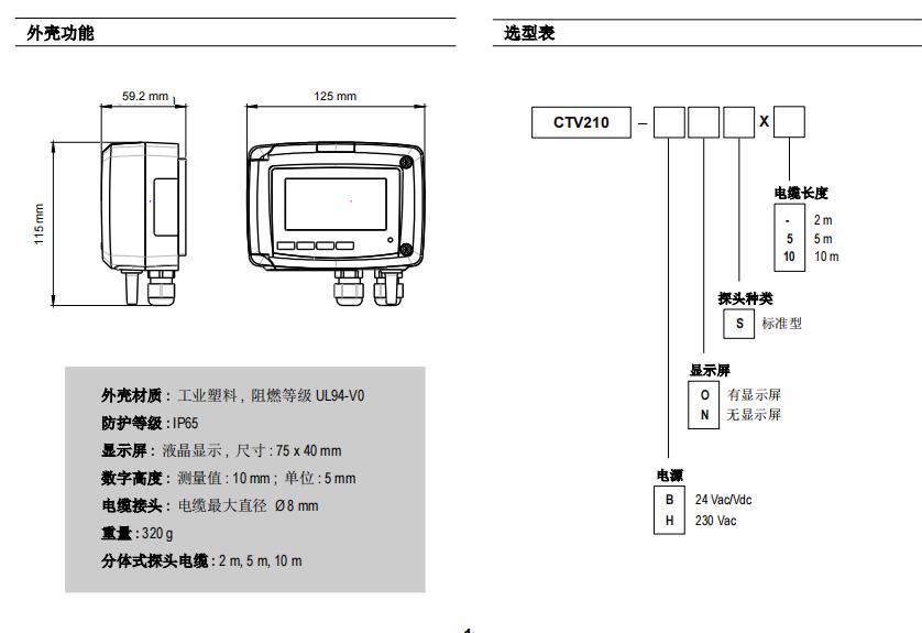 凱茂KIMO CTV210多功能熱線式風(fēng)速風(fēng)量溫度變送器