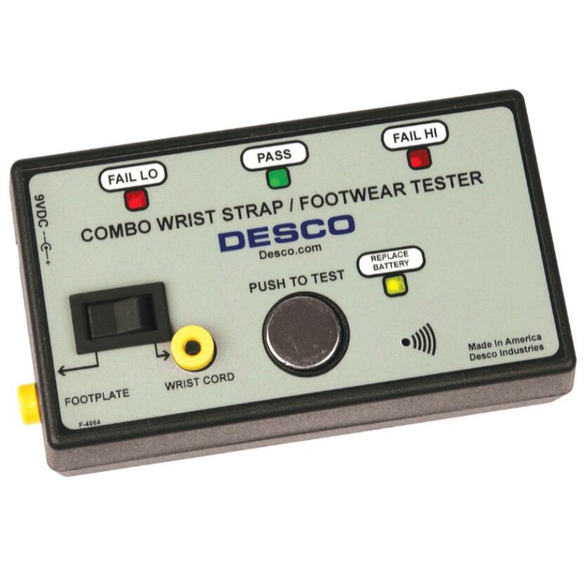 DESCO 19250手腕帶/工鞋接地測試儀-COMBO Meter-停產(chǎn) 升級(jí)型號(hào)為19280